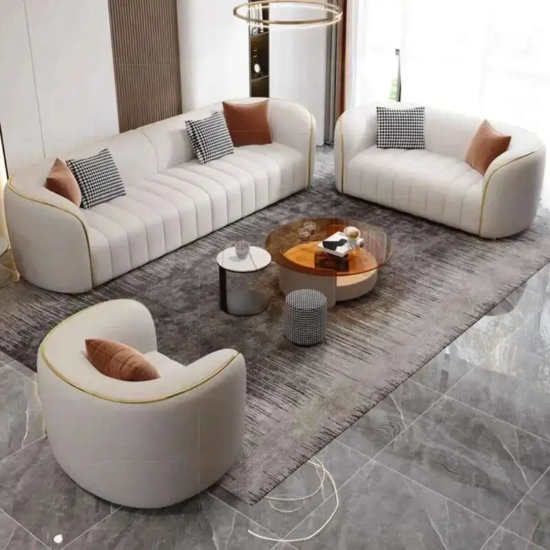 

Relaxing Bedrooms Sofa Modern Minimalist Living Room Sectional Sofas Lazy White Muebles Salon Moderno Conjunto Home Furniture
