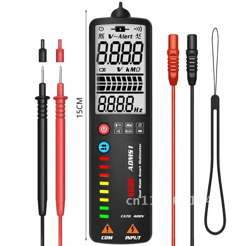 

BSIDE Smart Digital Multimeter LCD/EBTN Display Concealed Wire Tester Voltmeter Voltage Detector Resistance Frequency