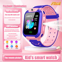 Children's Smart Watch LBS Location Tracking Camera Phone Chat Games Sos  Flashight Touch Screen Boys And Girls Watches 2025 New