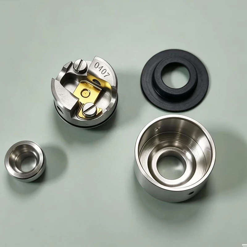 Hussar Legacy v2 22mm RDA  with 24mm Beauty Ring 316SS and BF Pin for 510  vs Hussar V2 spare parts - view 4