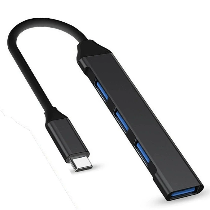Type C USB 3.0 Hub USB Hub 4 Port High Speed Type C Splitter 5Gbps For PC Computer Accessories Multiport Expanders USB 3.0 2.0