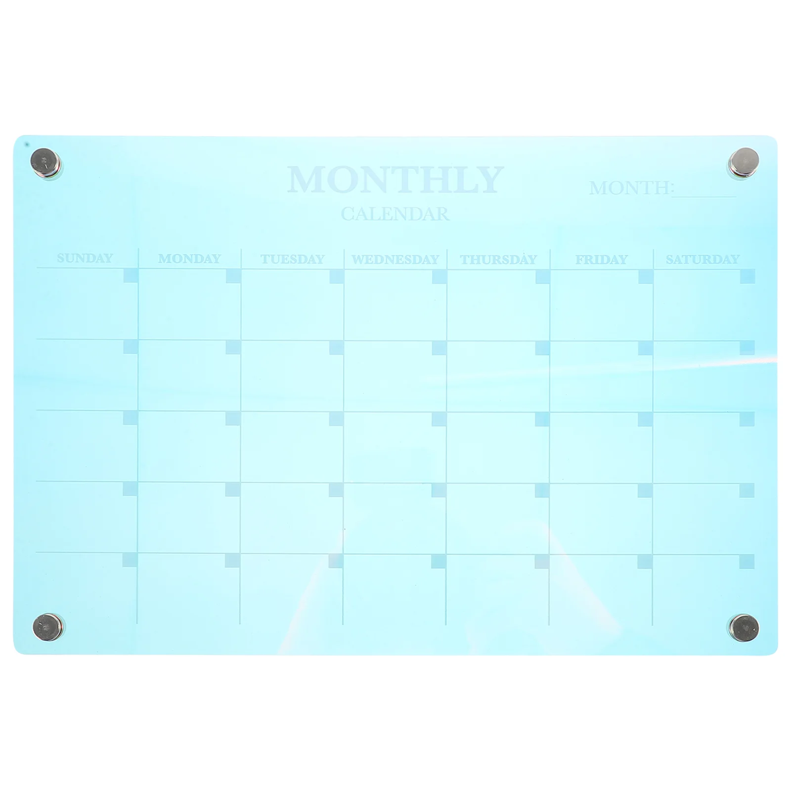 

Acrylic Planner Board Monthly Planner Calendar To Do List Board for Kitchen Planning Magnetic Planner Board Memo Grocery List