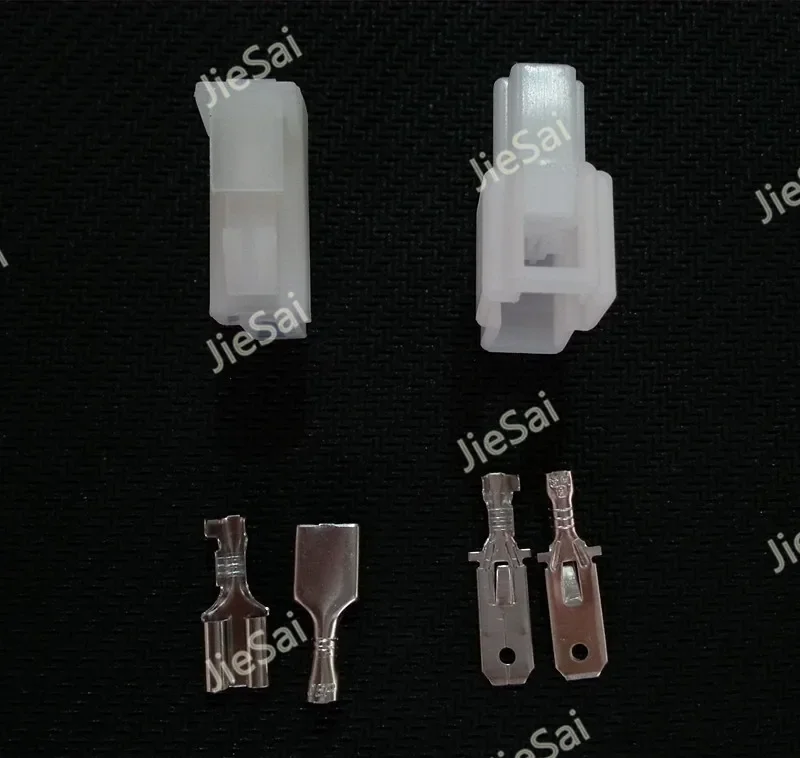 2 Pin 6.3mm Toyota Map Sensor Automotive Connector Wiring Harness Connector Motorcycle Car Engine Plug