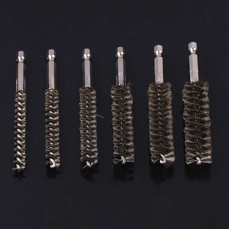 1PC Drill Bore Cleaning Brush 1/4 \