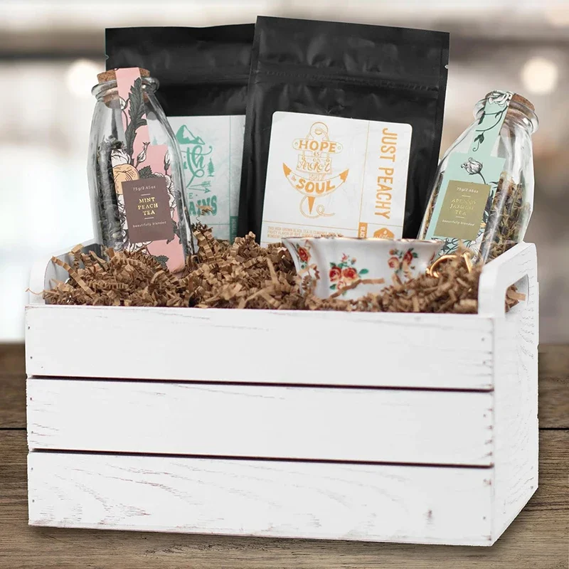 100 g mehrfarbiges, buntes, geschreddertes Papier, Geschenkbox-Füller, Hochzeit, Geburtstag, Party, Dekoration, Crinkle-Cut-Verpackung, Geschenkpapier – Detail 8