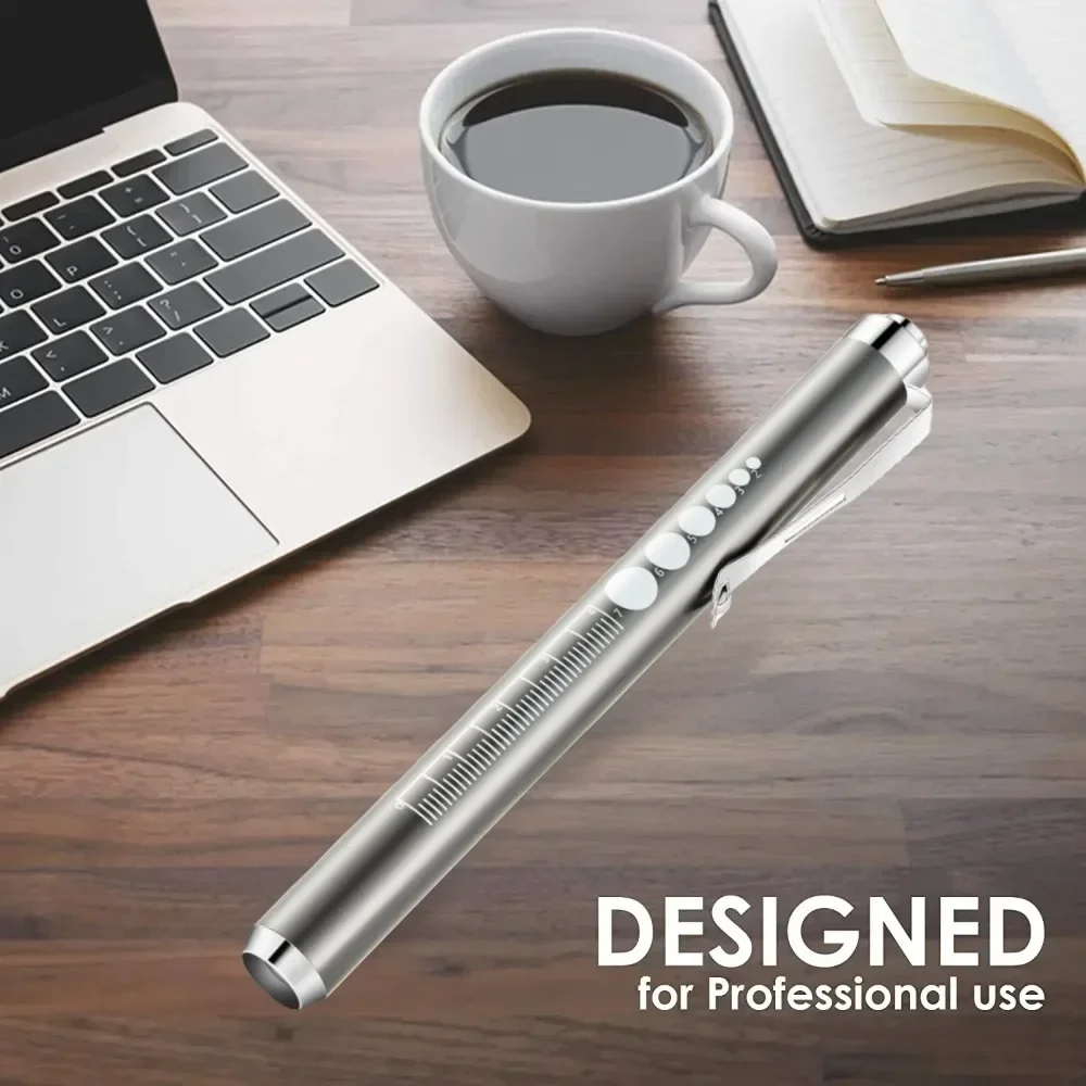 Mini Portable Medical Handheld LED Pen Flashlight USB Rechargeable Dental Nurse Torch Lamp for Doctor Nurse Diagnosis