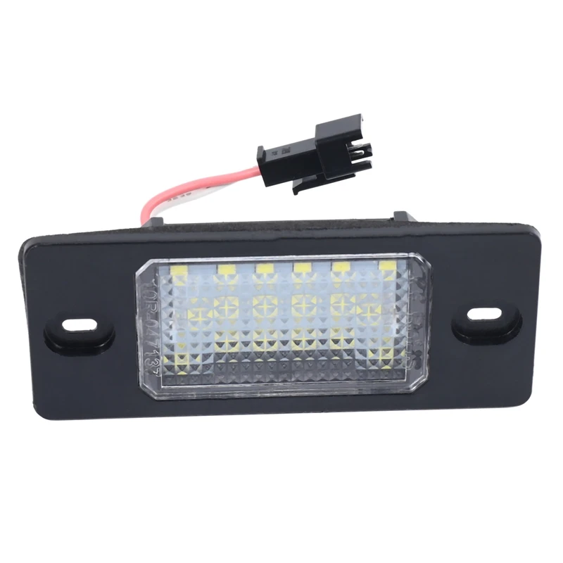 Luz LED para placa de matrícula, 4 piezas, sin Error, para Vw, Volkswagen, Golf 5, Touring, Touareg, Tiguan, Porsche, Cayenne