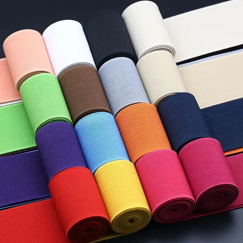

2/5Meters 25-40mm Elastic Bands for Pants Waistband Decor Rubber Ribbon Bag Garment Stretch Tape DIY Clothes Sewing Accessories