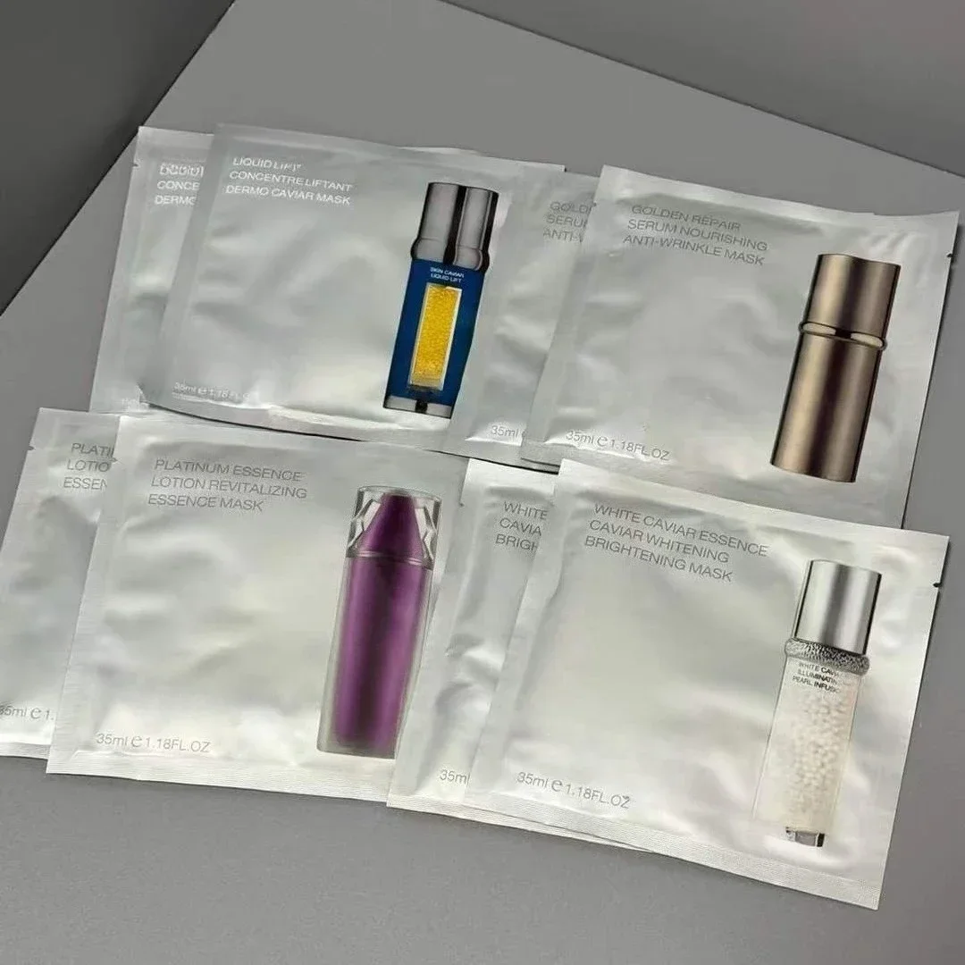 1 caja = 8 piezas de juego de cuidado de reparación de brillo herramienta de maquillaje de máscara mz002