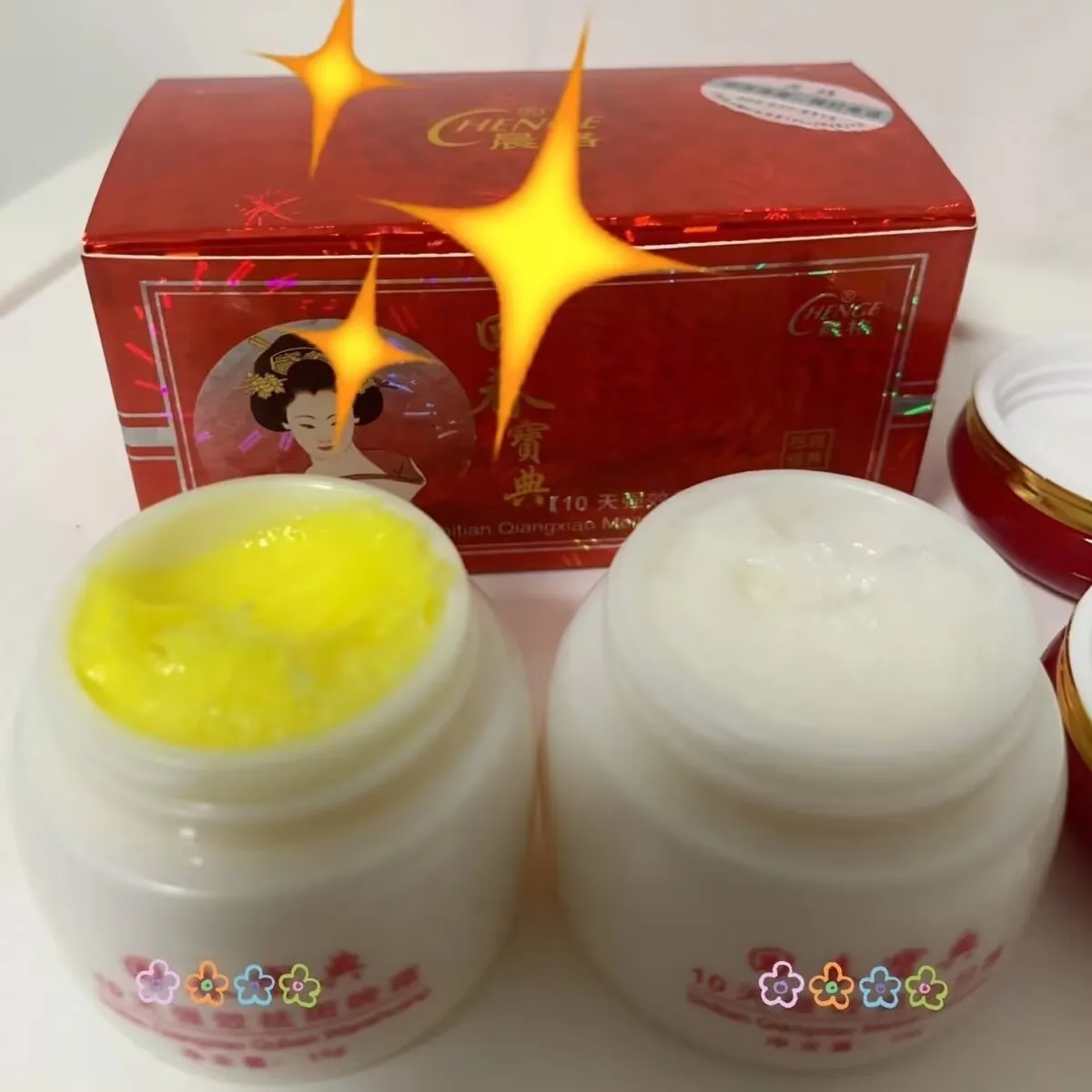 

New Hot Chenge Rejuvenating blemish whitening freckle cream set effective facial whitening in 10 days