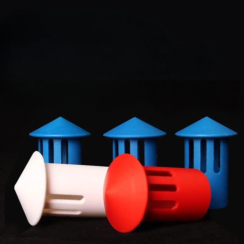 10pcs New PVC 25 Air Conditioner Drain Pipe Vent Cap Central Air Conditioning Breather Hat for Efficient Cooling System