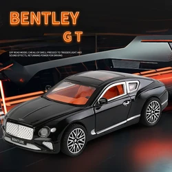 1:32 Bentley Continental GT Simulation Diecast Metal Alloy Model car Sound Light Pull Back Collection Kids Toy Gifts A923