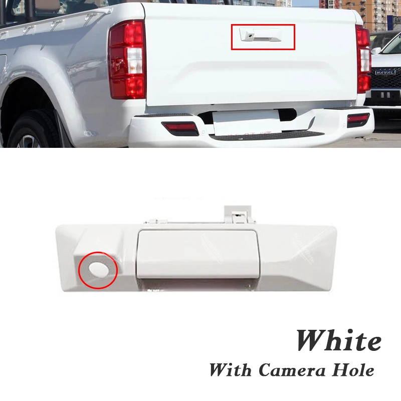 Tailgate Handle For GWM Great Wall Wingle 7 2018-2022 Back Door Outer Handle with Camera Hole