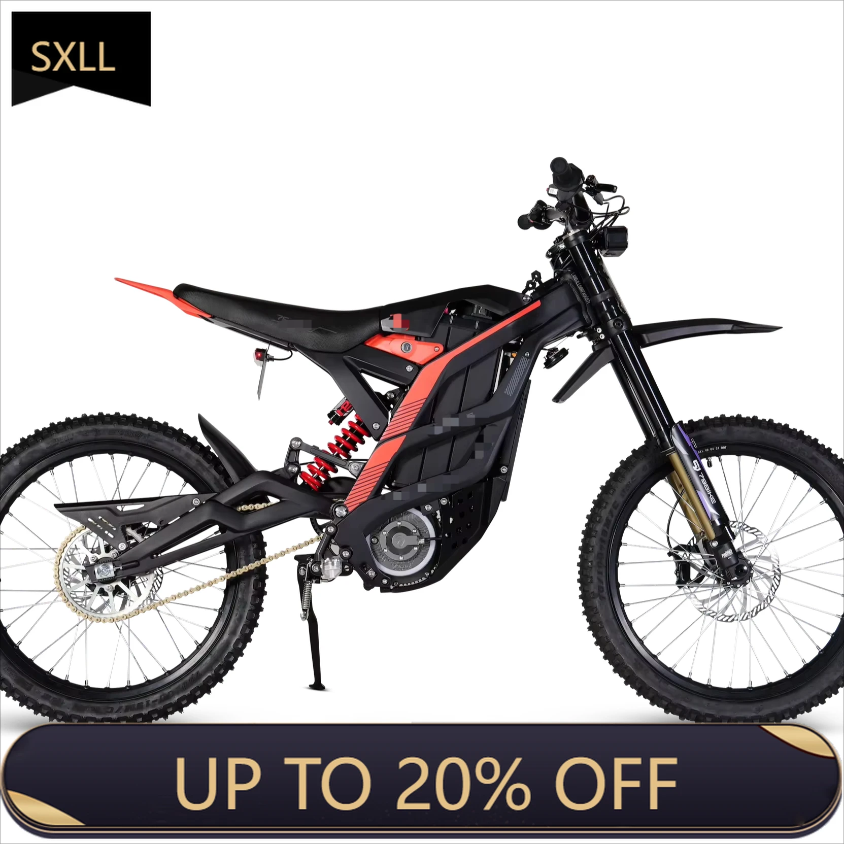 

SXLL Faster than Light Bee Falcon Pro Electric 72V Brushless Central Motor Aluminum Alloy Lithium Battery Single Speed