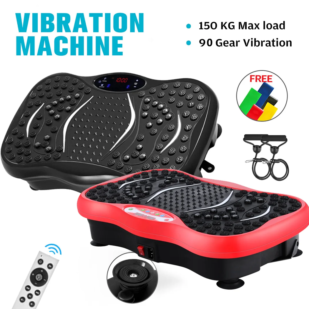 PORIYA ممارسة الاهتزاز آلة منصة اللياقة البدنية تهتز لوحة كامل الجسم تجريب الاتحاد الأفريقي