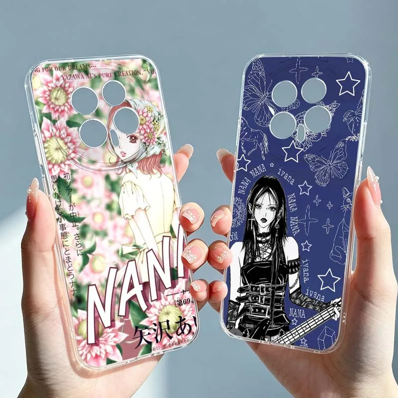 Funda para Teléfono Nana Osaki Hachi For Honor Magic 8 7 6 X9C X9b X7d X5C X50 Play 8T 7T 200 400 9X Lite Pro GT Plus 5G