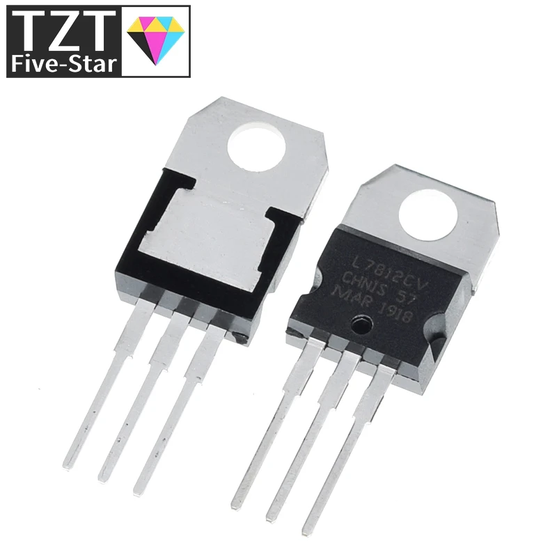 TZT 10/30 قطعة L7812CV L7812 KA7812 MC7812 وحدة تنظيم الجهد 12 فولت 1.5A