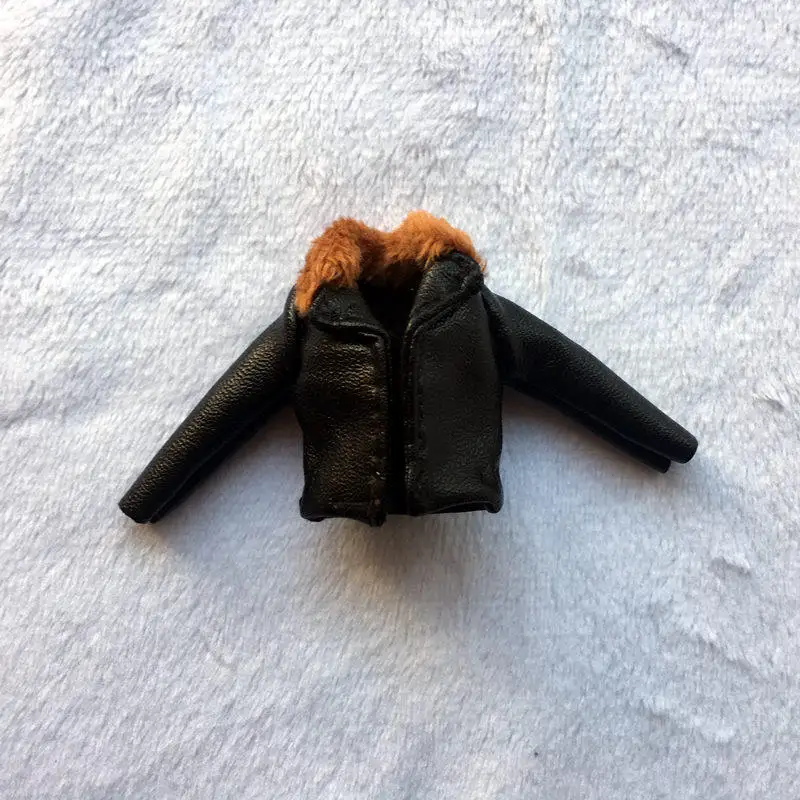 

Special Forces 1/18 Scale Male/female Soldier Brown Fur Collar Jacket Clothes Model for 3.75-inch Action Figures Daily Outfit