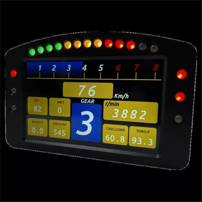 4.3 Inch Car Gear Shift Indicator Display, Manual & Auto Transmission Instrument Dash Light Display