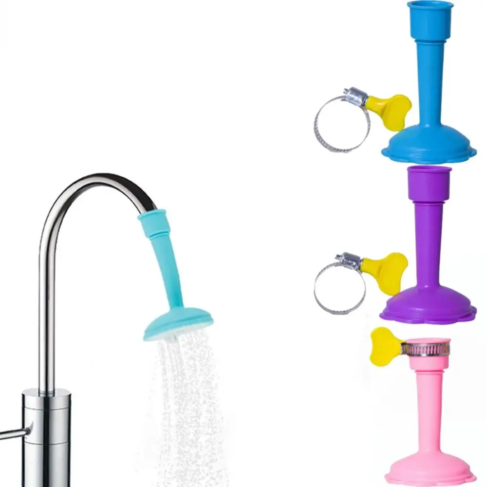 Silicone Faucet Sprayers High Pressure 360 Rotation Faucet Extender Water Saving Adjustable Kitchen Sprinkler Kitchen