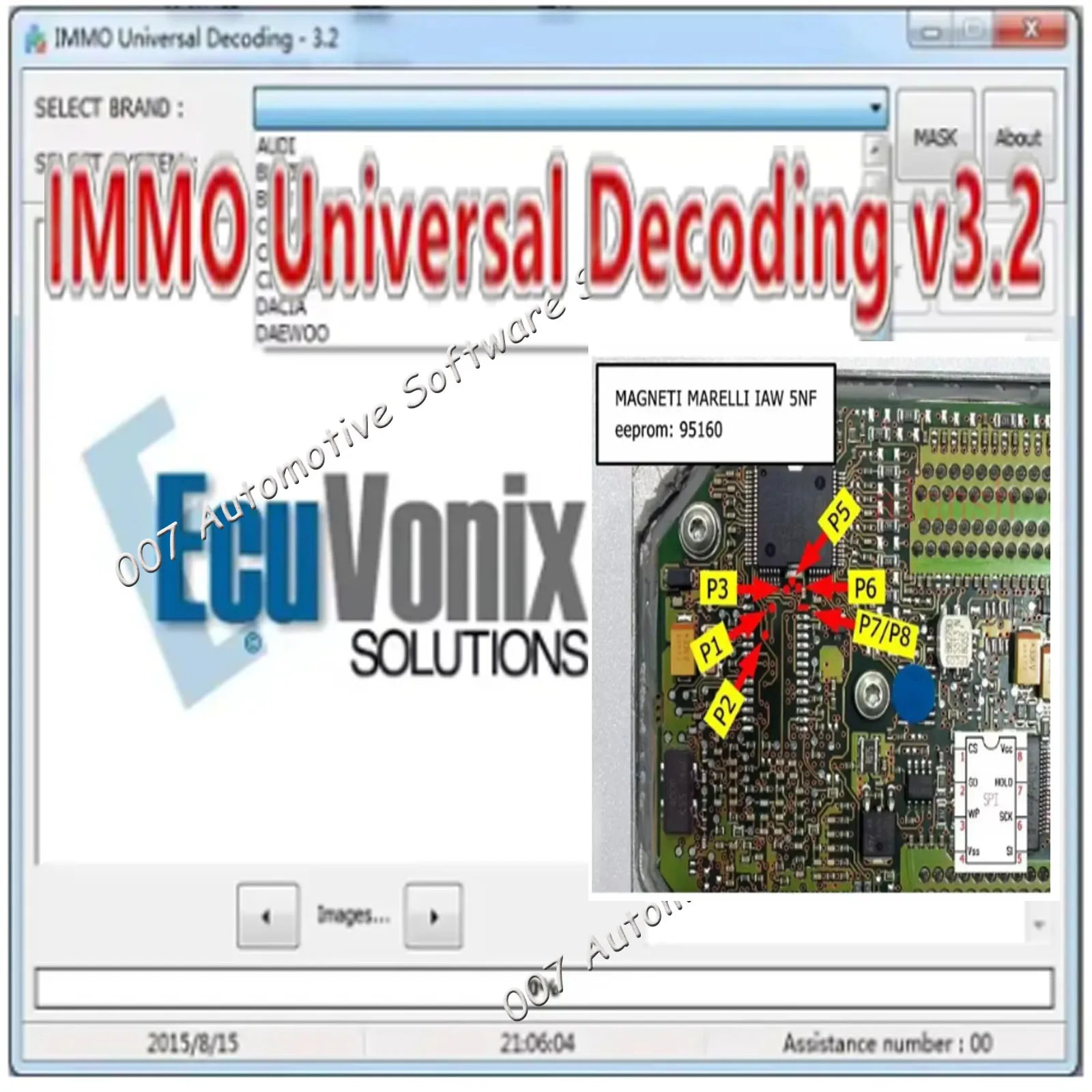 

VW MK60EC1 ABS/ESP Coder with Unlimited Video IMMO Decrypt 3.2 Keygen And EcuVonix 3.2 Cracked Car Suite for Automotive Repair