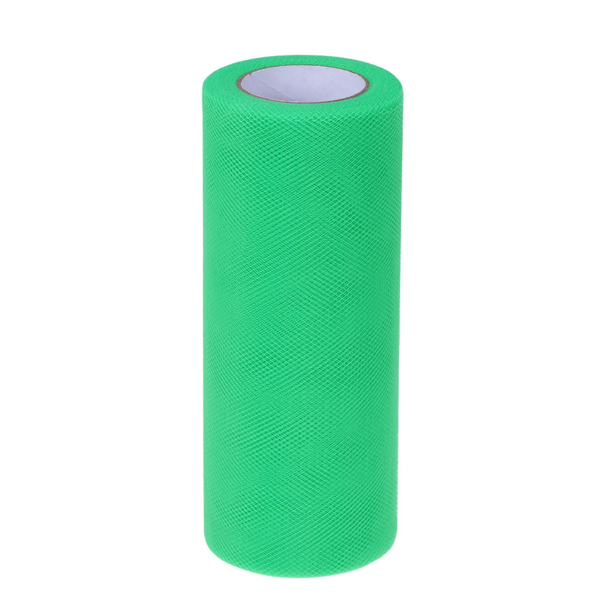 6 Inches 25 Yards Tulle Netting Roll Grass Green Organza Fabric For Diy Tutu Skirt Wedding Decoration Gift Wrapping Craft Tulle