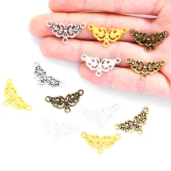20pcs Antique Silver color Necklace Findings Metal Charm Pendants Jewelry Making DIY Charms Handmade G105