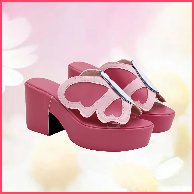 Fluttershy – chaussures de Cosplay pour femmes, bottes de carnaval d'halloween poney pour petites filles, sur mesure