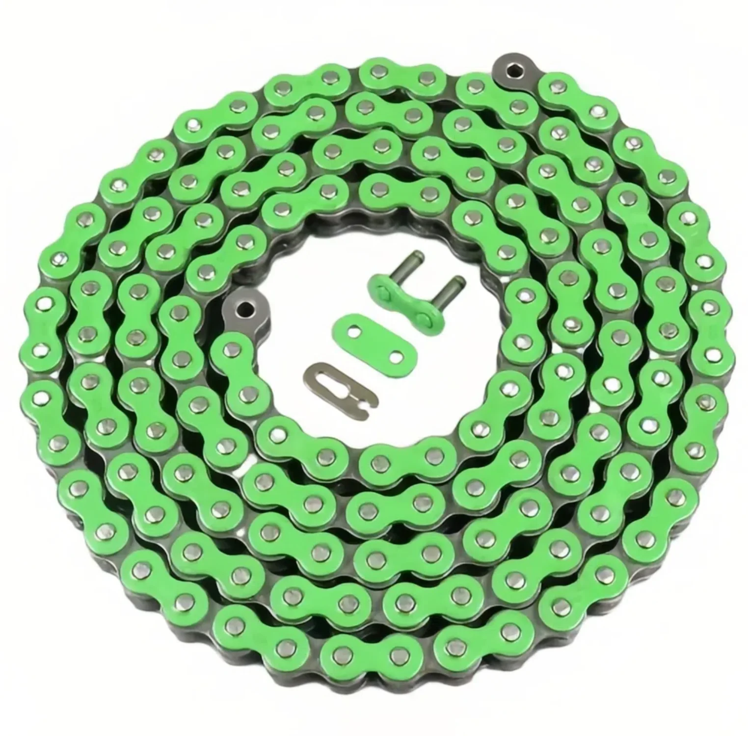 

428/420 108Links Green Motorcycle Drive Chain For Honda Monkey 125 Z125 YBR 125 XL125 DR125 SSR Dirt Pit Bike Powersports Parts