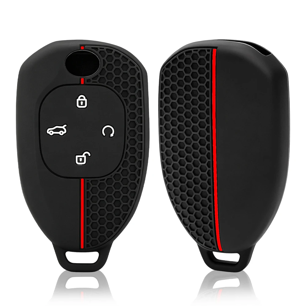 Silicone Car Smart Key Case Cover Shell For GAC Trumpchi GS4 GM8 GA3 GA6 GA4 GS5 GS3 Legend GS8 Empow J11 J12 J13 J14 J15 J16