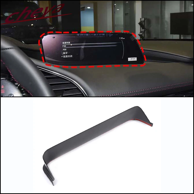 

ABS plastic GPS Navigation Screen Sunshade Protection Cover For Mazda 3 BP Axela CX30 2019-2024 LHD
