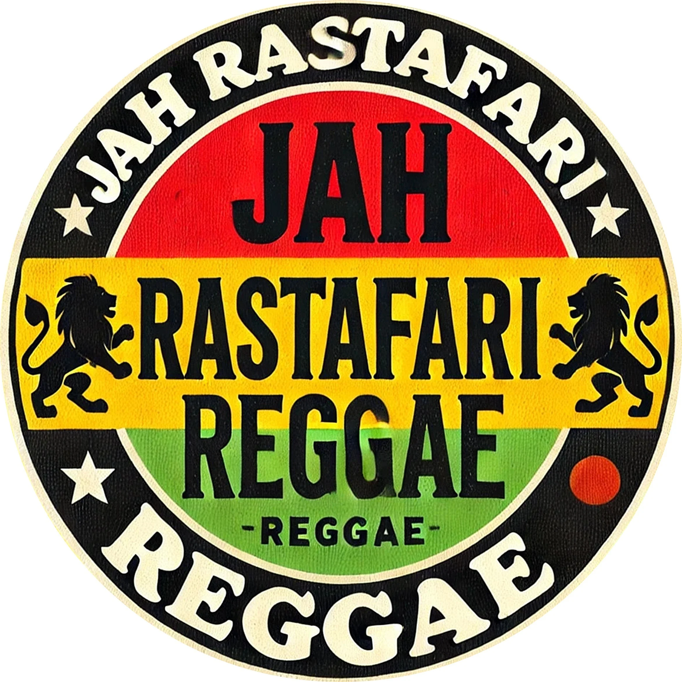 1 قطعة لافتة فنية جدارية من الألومنيوم المعدني من Rastafari Reggae، 8 × 8 بوصة، سهلة التعليق، متينة، مثالية للديكور الداخلي والخارجي، Ho