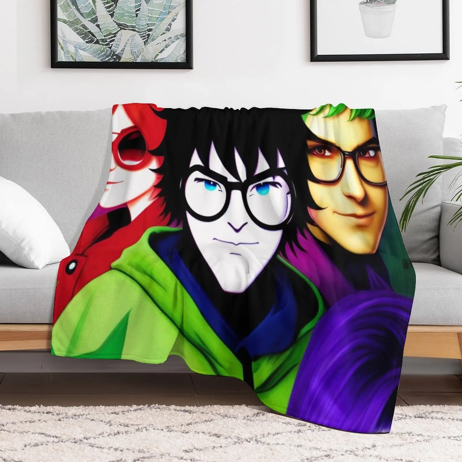 

homestuck Throw Blanket Blankets For Bed Thins Fashion Sofas Blankets