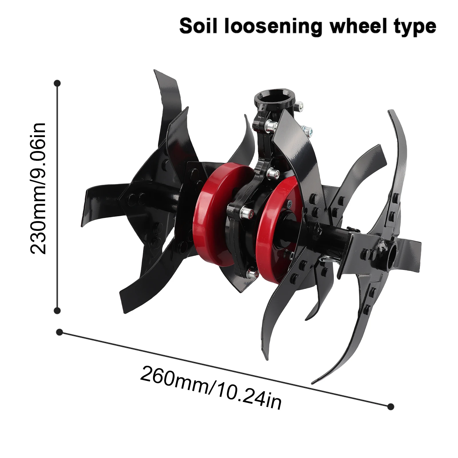 Grass Trimmer Accessory Multifunctional Lawn Mower Accessory High Efficiency Grass Trimmer Blades Wheel for Gardening Farming view 5