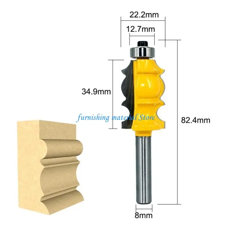 Y5GD Profissional Fin Mill Bits Gravando Router Bits Cutter Cutter Cutter