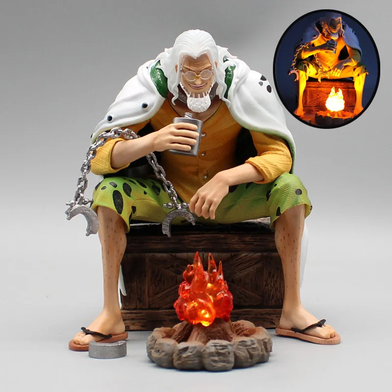 2023 One Piece Figure Silvers Rayleigh Shanks Anime Figures Silvers Rayleigh Special Bonfire Delivery Figures Pvc Collection Toy