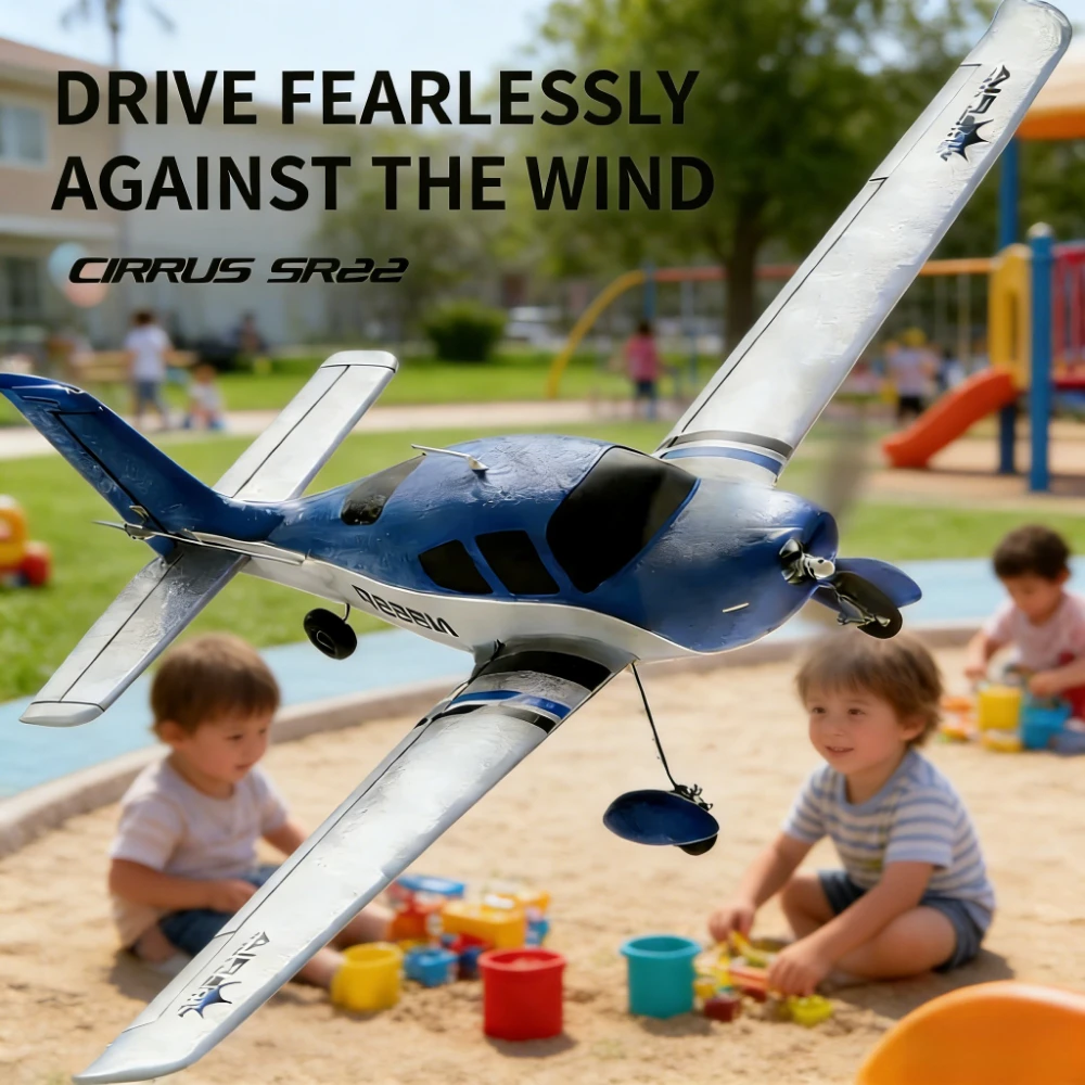 

Радиоуправляемый самолет QIDI580 SR22, 2.4G, 520 мм, с автоматическим балансированием, трюковый самолет из пенопласта EPP, интересный подарок для фестивалей