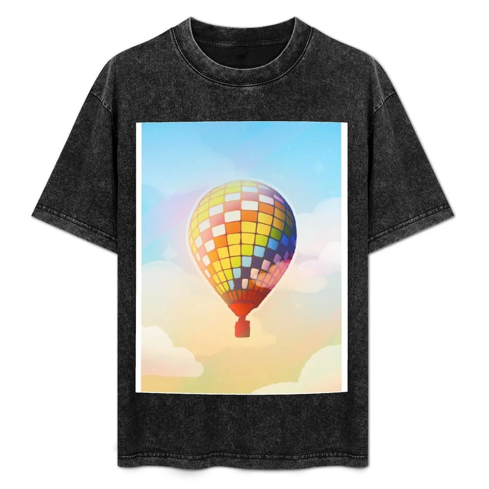 Young Forever Balloon [Day Version] T-Shirt sweat street wear basketball graphic tees big and tall t shirts for men