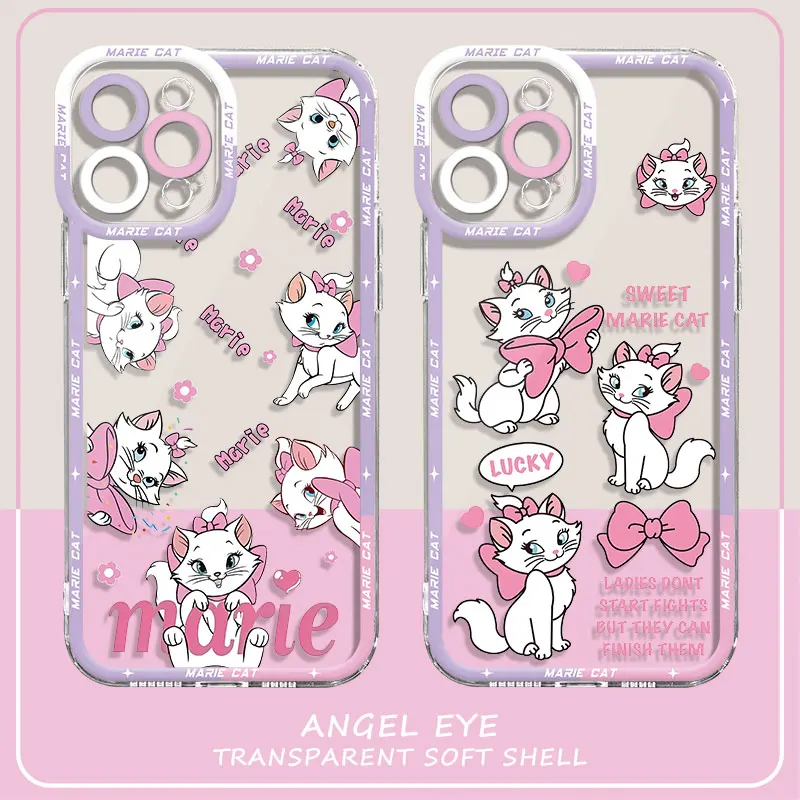 Disney The Aristocats Marie Cat Phone Case for Samsung Galaxy Note 20 Ultra 10 Plus S10 S21 S20FE S23 Ultra S22 Plus Cover