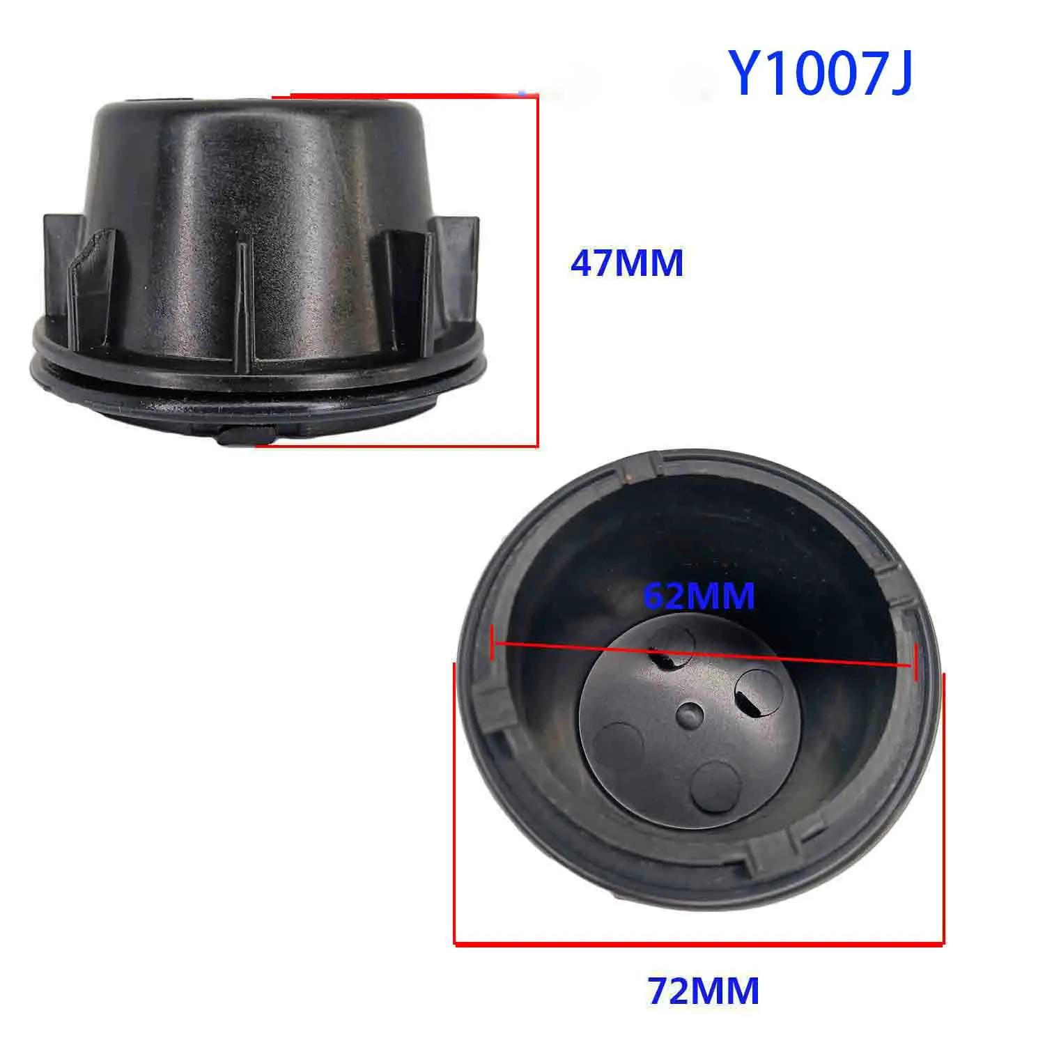 1 Pc For Kia Ceed 921401W000 Headlamp Accessories LED Bulb Plug Extension Dust Cover Headlight Cap H7 62mm Y1007J Y1048Y