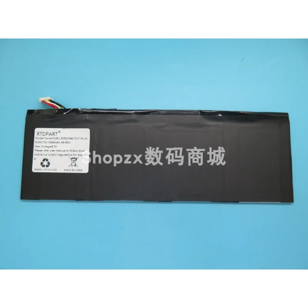 High quality products for  VOYO I7 PLUS KS26  LR3912584 Replace battery （Check the old battery plug and size）