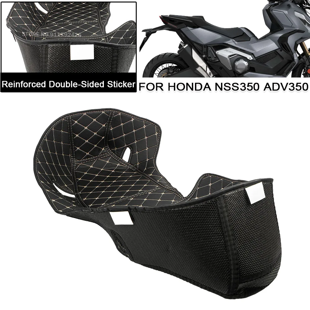 For HONDA ADV350 For Forza350 Motorcycle Cushion Storage Box Interior Seat Bucket Pad Inner Guard Rear Trunk Cargo Liner Protect