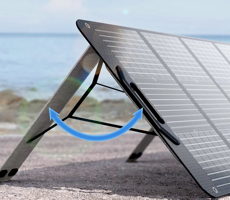 

Best Price New Design Solar Power Thin Film Portable Strong Stand Foldable Mono Solar Panel 100w Monocrystalline