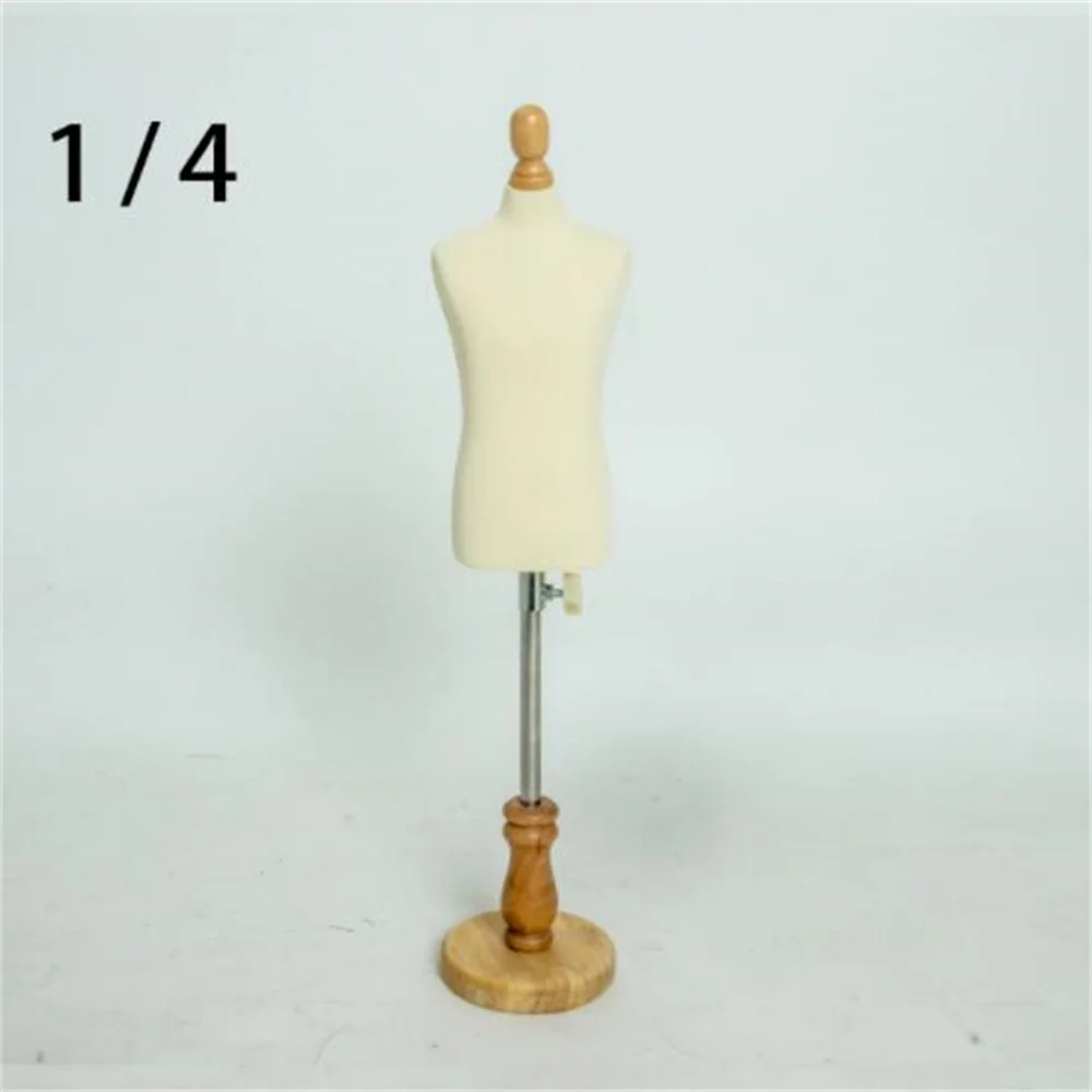 Mannequin for Female Doll Clothes, Flexible Student Sewing Scale, Jersey Bust Adjustable Rack, Mini Size, C810