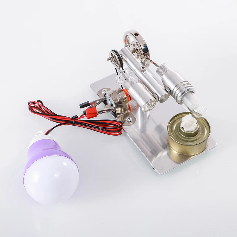 

Stirling Engine Model Metal Generator Steam Engine Science Physics Experiment Toy Model Teaching Aid
