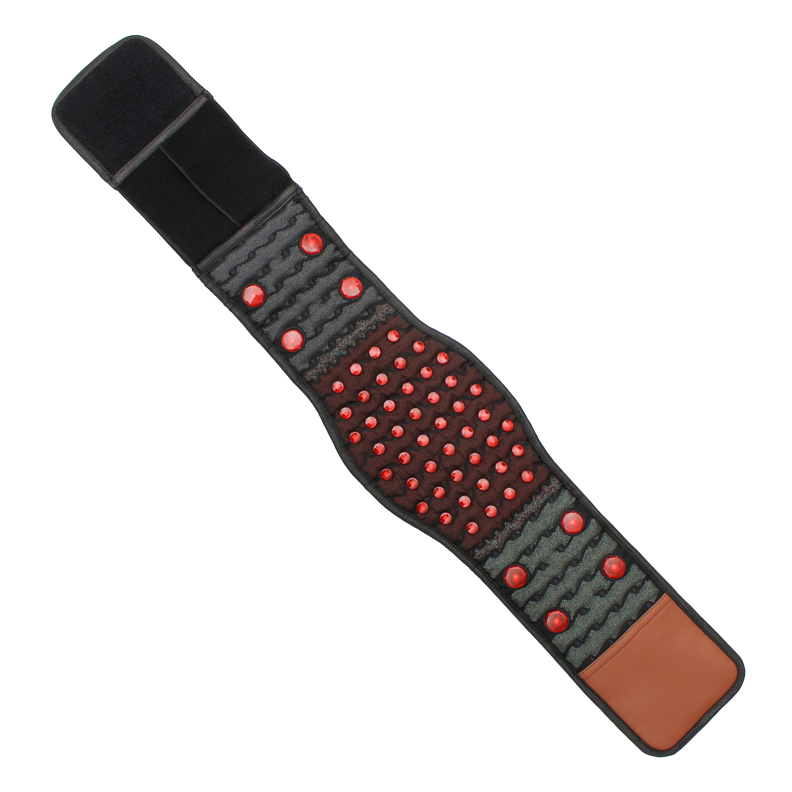 

Роскошный K65 PEMF кристаллический пояс фотонный красный свет терапия инфракрасный нагрев массажный пояс NIR био турмалиновый поясной матрас