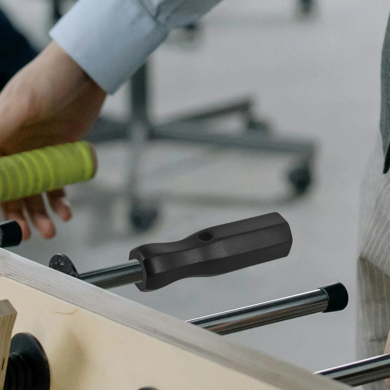 

Wood Foosball Table Replacement Handles Ergonomic Nonskid Soccer Table Handle Grip Convenient Foosball Parts Handle Grip