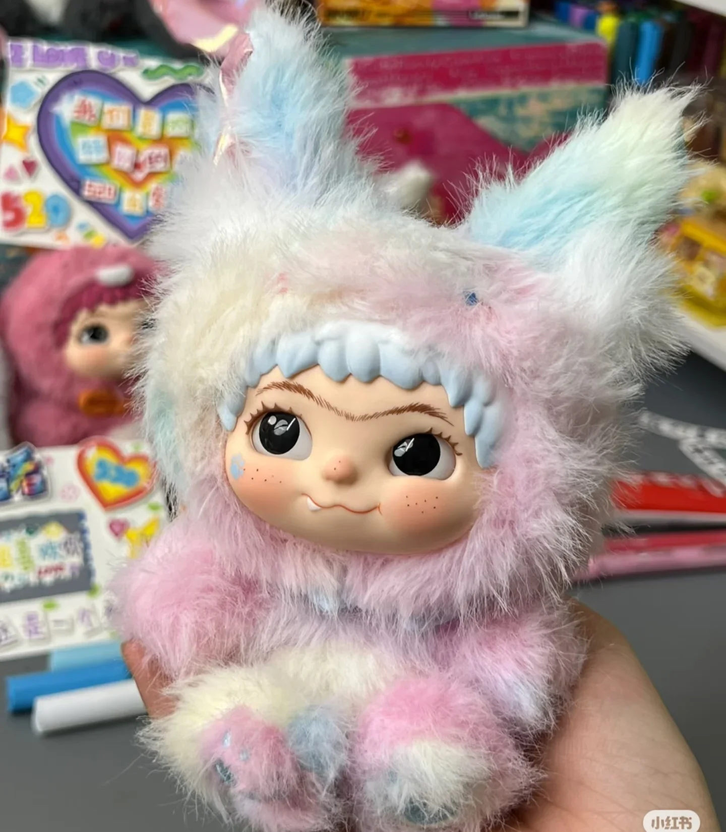 T حار جديد عصري اللعب صندوق أعمى أفخم قلادة واكوكو الثعلب أرنب الأذى مذكرات سلسلة فتاة هدية لطيف حلية صندوق غامض