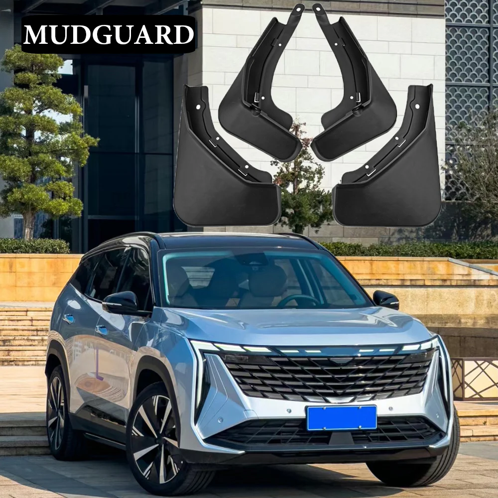

High quality For Geely Atlas L 2023 Mudguards Mud Flaps Splash Guards Front Rear Wheels Fender Car Accessories 4PCS