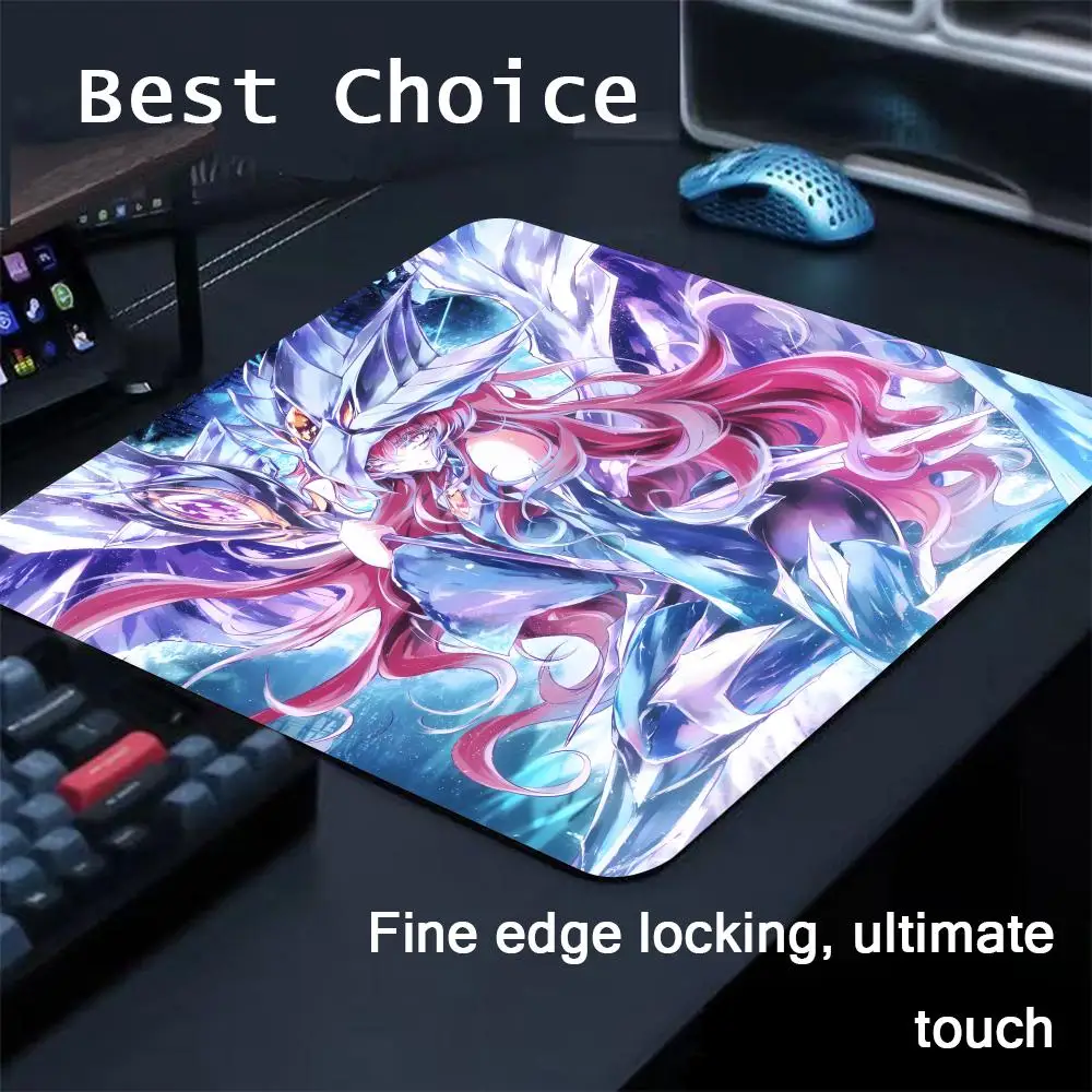 Cool Y-Yu-Gi-Ohs Animation Mouse Pad Cartoon rubber Small mouse pad desktop computer office keyboard e-sports ROGs game